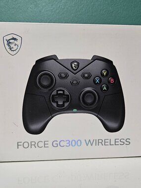 MSI Force GC300 Wireless Gaming Controller - Black - MS-8ZBY Gamepad